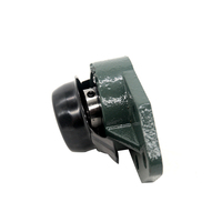 Rodamiento de Bloque de Almohada con Brida de 3 Pernos LDK UCFB208 de Hierro Fundido de Baja Vibración, Tamaño Métrico, para Cosechadora