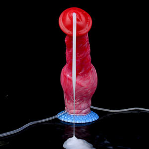 NNSX Gode <span class=keywords><strong>Cheval</strong></span> 10 Pouces avec Nœud Gonflant et Ventouse Animal Cock Vagin Anal Plug <span class=keywords><strong>Cheval</strong></span> Gode Éjaculation Stimuler - Product Image 4
