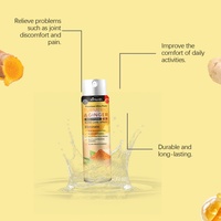 Semprotan Perawatan Tulang Kunyit dan Jahe Premium dengan Piperine, Herbal Penenang Sendi dan Pendukung Mobilitas OEM/Private Label 20ml