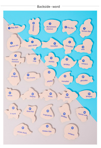 COMMIKI Ocean Animal Fishing giocattolo per bambini gioco educativo di coordinazione occhio della mano per bambini da 1 a 3 anni gioco di apprendimento precoce - Product Image 4