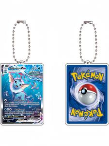 Акриловый брелок-подвеска PTCG Pokémon English Sword Shield 6.5 Mystery Simulation Qiu Geng Ghost для рюкзака, подарок - Product Image 2