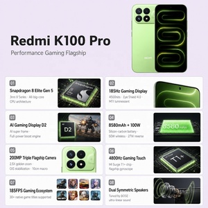 Redmi K100 Pro รุ่นใหม่ ปี 2026 กล้องหลัก 200MP ลำโพงสเตอริโอแบบสมมาตร ชิปคู่ทรงพลัง พร้อมไฟเรืองแสง - Product Image 3