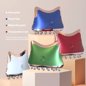 Gros Logo Personnalisé Outils De Lifting Du Visage Électrique Guasha Ensemble Menton Façonner Grattoir Soins De La Peau Masseur - Product Image 5