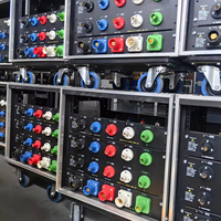 ST personnalisé 400A Camlock 3 phases 220V équipement de Distribution d'énergie éclairage d'événement boîte de Distro électrique Distribution élevée