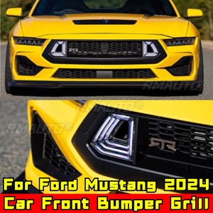 Parrilla Delantera para Auto, Rejilla Deportiva, Kit de Carrocería para Ford Mustang 2024, Accesorios para Auto - Product Image 3