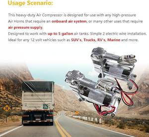 Compresor de Aire Digital Portátil de 12V CC para Camionetas 4x4/RC, Modelo 444C, con Monitor de Presión de Neumáticos de 200 psi - Product Image 4