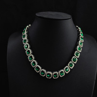 NL2068 Charme en verre émeraude pour bijoux, Acar De Vidro Esmeralda Para Mulheres E Homens Pulseira Verde