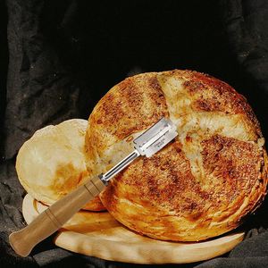 Cuchillo para Cortar Pan, Cuchillo para Marcar Masa con 5 Cuchillas y Cubierta de Almacenamiento - Product Image 3