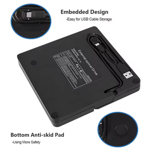 Unidad de DVD+/-RW Externa USB 3.0 y Tipo-C, Reproductor de DVD Portátil con Bandeja y 2 MB de <span class=keywords><strong>Caché</strong></span> - Product Image 4