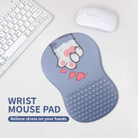 Tapis de souris en mousse à mémoire de forme PORON avec repose-poignet, tapis de bureau antidérapant, ensemble personnalisé pour le jeu, 300x200mm, marque SANXING, utilisation au bureau