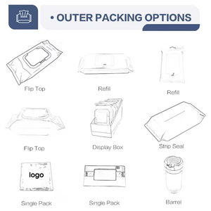 99% Água Flushable <span class=keywords><strong>Wipes</strong></span> Adulto e Bebê ECO Friendly <span class=keywords><strong>Wipes</strong></span> com Vitamina E Aloe Vera Eucalyptus <span class=keywords><strong>Oil</strong></span> e Tea Tree <span class=keywords><strong>Oil</strong></span> Sewer Safe - Product Image 4