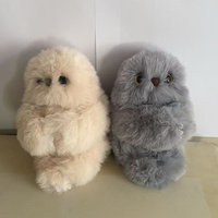 Figurine en peluche électrique Mirumi, pendentif de sac avec mouvement de tête et chant, rembourrage en coton PP, confortable, en stock