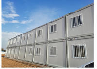 Maison préfabriquée pliable à prix abordable, petite, à 2 étages, prête à l'emploi, mini-maison de luxe modulaire moderne et respirante, bureau à domicile préfabriqué