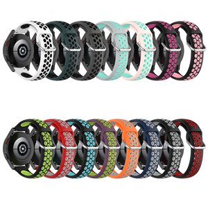 Tschick สายนาฬิกาสปอร์ตสำหรับ <span class=keywords><strong>Samsung</strong></span> <span class=keywords><strong>Galaxy</strong></span> Watch <span class=keywords><strong>4</strong></span>,สายรัดข้อมือซิลิโคนแบบคลาสสิกขนาด44MM <span class=keywords><strong>40Mm</strong></span> /<span class=keywords><strong>Galaxy</strong></span> Watch <span class=keywords><strong>4</strong></span> - Product Image 2