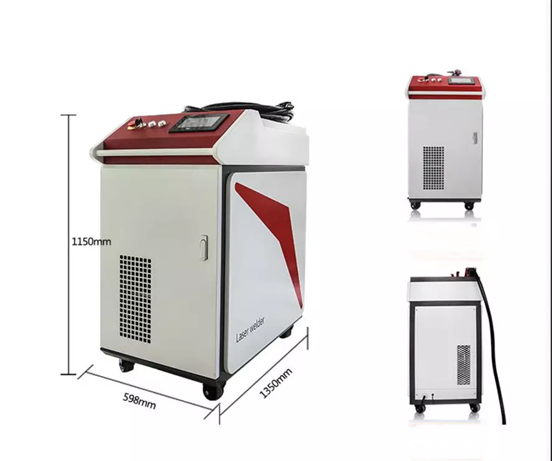 Raycus Max JPT laser fiber welder 2000w laser welding machine low price for stainless aluminum
