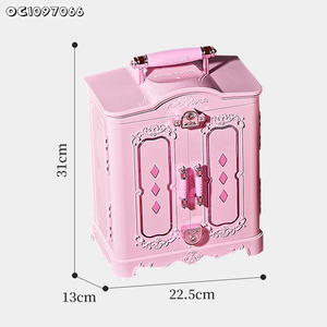 Colorazioni Make <span class=keywords><strong>up</strong></span> Kit giocattolo vero Set trucco lavabile bambino principessa vestire finti gioco di ruolo di bellezza compleanno ragazze gioco regalo - Product Image 6