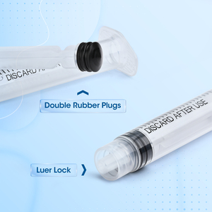 <span class=keywords><strong>Jeringa</strong></span> Veterinaria Desechable con Punta <span class=keywords><strong>Luer</strong></span> <span class=keywords><strong>Lock</strong></span>/<span class=keywords><strong>Luer</strong></span> Slip de 1ml-30ml para Uso Animal - Product Image 2