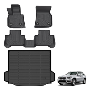 Accessori auto per tutte le stagioni <span class=keywords><strong>tappetini</strong></span> per <span class=keywords><strong>BMW</strong></span> <span class=keywords><strong>X3</strong></span> G01 2018-2023 3D TPE <span class=keywords><strong>tappetini</strong></span> bagagliaio auto - Product Image 2