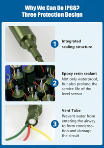 2 Wire 12v 24v <b>Liquid</b> <b>Level</b> <b>Sensor</b> Probe Outdoor Water <b>Level</b> <b>Sensor</b> for Flood - Product Image 4
