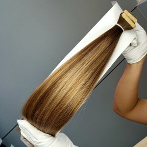 Dragonbeauty Factory 100% Remy Human Hair 10-30 Inches Double Sided Adhesive Tape In Hair Extensions Virgin Human Hair Invisible - Product Image 3