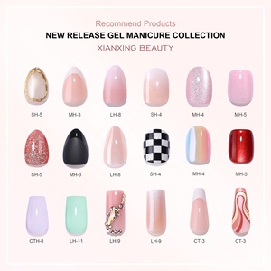 <span class=keywords><strong>Prix</strong></span> d'usine 32 pièces <span class=keywords><strong>Faux</strong></span> ongles <span class=keywords><strong>en</strong></span> <span class=keywords><strong>gel</strong></span> souple à presser, courts, forme amande carrée, 3D, artificiels, style French, <span class=keywords><strong>en</strong></span> gros - Product Image 6