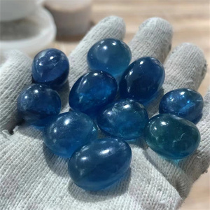 All'ingrosso di alta qualità 20-30mm pietre preziose sciolte cadute pietre preziose in blu di <span class=keywords><strong>Fluorite</strong></span> cadute pietre per la vendita - Product Image 2