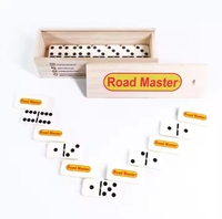 Jeu de dominos promotionnel personnalisé avec logo, dominos cubains colorés, blocs de dominos, jouet