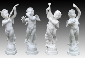 Bán Buôn Trắng Đá Cẩm Thạch Người Phụ Nữ Bức Tượng Vườn Nhân Tạo Bức Tượng Đá - Product Image 5