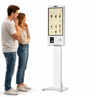 Terminal de Pago Inteligente con Pantalla Táctil de Grado Industrial para Pago de Estacionamiento en Interiores, Máquina de Quiosco Digital