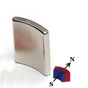 Imán Permanente de Neodimio Curvo Industrial de Alta Temperatura N35SH N42H N52H, Arco de NdFeB con Servicios de <span class=keywords><strong>Soldadura</strong></span> y Corte - Product Image 2