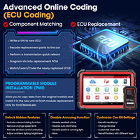 EE. UU. Almacén DE LA UE LAUNCH X431 Pro3s + V5.0 Sistema completo OBD2 Herramienta de diagnóstico Máquina Mapeo de topología