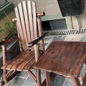 <span class=keywords><strong>Fauteuil</strong></span> <span class=keywords><strong>à</strong></span> <span class=keywords><strong>bascule</strong></span> Adirondack en bois massif traditionnel confortable <span class=keywords><strong>à</strong></span> monter soi-même pour <span class=keywords><strong>la</strong></span> cour, le jardin, <span class=keywords><strong>la</strong></span> terrasse extérieure, le salon, <span class=keywords><strong>la</strong></span> villa - Product Image 4