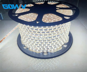 Cuerda impermeable IP67 Blanco/blanco cálido/azul 60LEDs/M + enchufe de interruptor de la UE <span class=keywords><strong>220</strong></span> 240VSMD 4040 <span class=keywords><strong>tira</strong></span> de <span class=keywords><strong>LED</strong></span> - Product Image 2