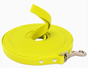 Correa de PVC resistente al agua para perro, 3M, 5M, 10M, 15M, moderna, de poliéster duradero, con patrón sólido a la moda - Product Image 4