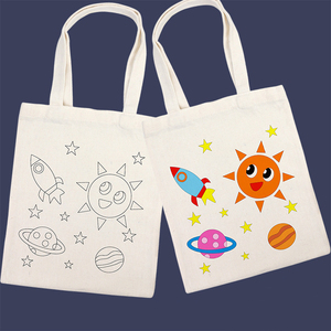 <span class=keywords><strong>Sac</strong></span> fourre-tout en toile de coton moyen et mignon pour enfants <span class=keywords><strong>sac</strong></span> <span class=keywords><strong>à</strong></span> <span class=keywords><strong>main</strong></span> écologique et personnalisé bricolage <span class=keywords><strong>sac</strong></span> <span class=keywords><strong>à</strong></span> provisions pas cher <span class=keywords><strong>livre</strong></span> de coloriage <span class=keywords><strong>sac</strong></span> shopping - Product Image 4