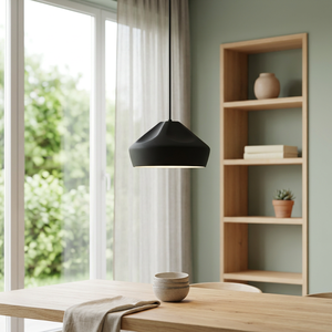 Luxury Black Cream Coated Brass Pendant <b>Lights</b> Elegant Hanging LED Dimmable Custom Color Easy Installation <b>Ceiling</b> <b>Light</b> Home - Product Image 4
