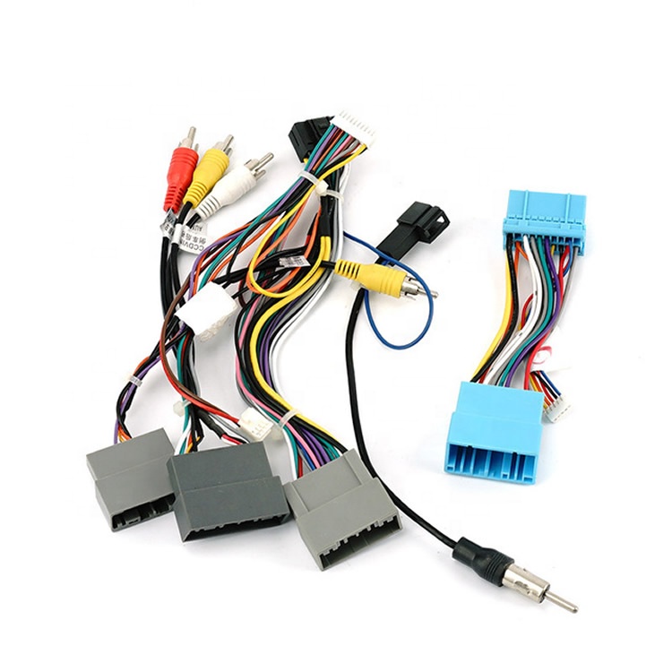 PVC Tube Wiring Harness Electrical Cable Assembly VDE For Motorcycle Automobile