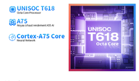 Tablette Android 11 10,1 pouces 4+64 Go T618 Quad Core à haute mémoire pour entreprises
