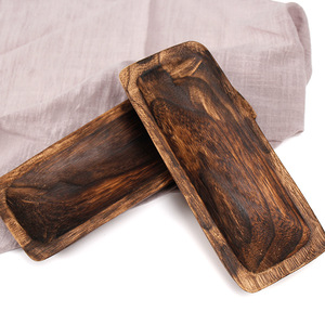 Bols en bois de style minimaliste pour la maison, bols à salade en bois d'acacia pour une utilisation à la maison, dans les salons, en extérieur et dans les restaurants - Product Image 2