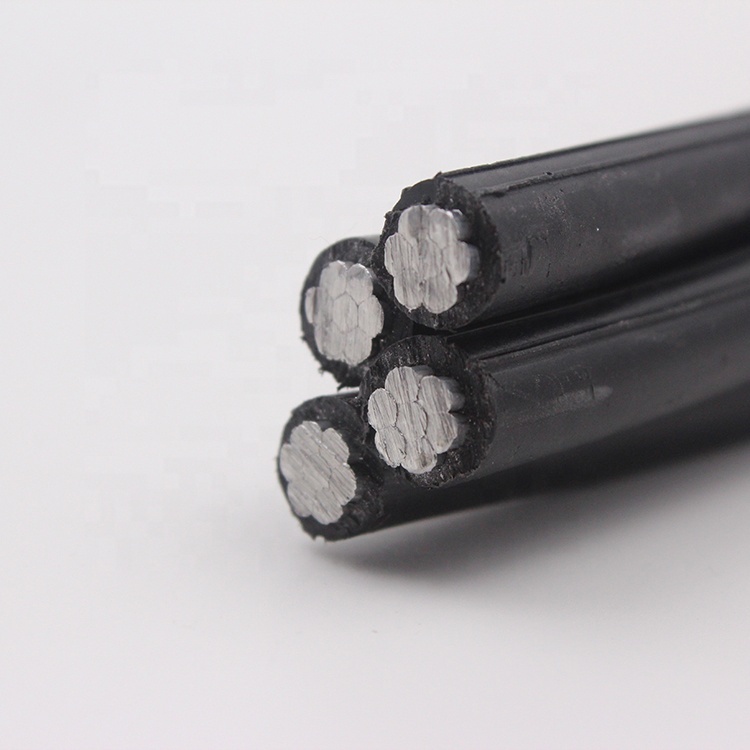 estándar xlpe tamaños de cable de baja tensión Al Conductor Xlpe aéreos aislados incluido Abc Cables las normas