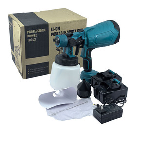 Pistola de Pulverización Eléctrica Recargable con Batería de Litio, Alta Potencia, Automática, para Pintar Paredes y Superficies - Product Image 5