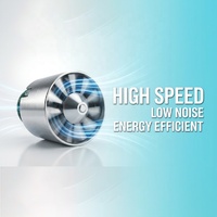 Moteur électrique CC haute vitesse étanche 25 mm BLDC avec contrôleur de vitesse pour robot, ventilateur de bateau et moteur de ventilateur 3-en-1