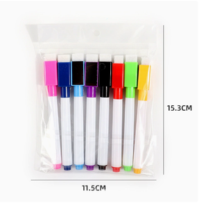 Pennarello <span class=keywords><strong>per</strong></span> <span class=keywords><strong>Lavagna</strong></span> con Attacco Magnetico, Flusso Uniforme dell'Inchiostro, Adsorbimento Magnetico, Cancellabile, Colorato, <span class=keywords><strong>per</strong></span> Pittura dei Bambini, a Base d'Acqua - Product Image 5