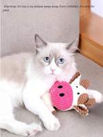 Jouets en peluche polaire mignons, couineurs et couineuses, à mâcher pour chiens, motif animal