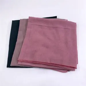 Plain Womens Scarves Best Selling Cheap Plain Tudung Wholesale Cotton Voile Muslim Women Scarves Shawls Hijab