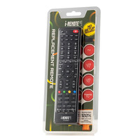 Control Remoto Inteligente para TV Android TR-908ES con Código Fijo de 63 Botones para TCL con Botón de Netflix, YouTube y Media Guard