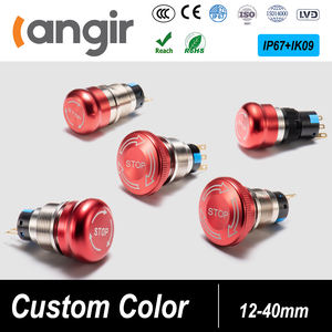 Interruptor de Botón Pulsador IP68 IP67 con Indicador Luminoso Multicolor de 250V 1NO para Visualización de <span class=keywords><strong>Estado</strong></span> - Product Image 5