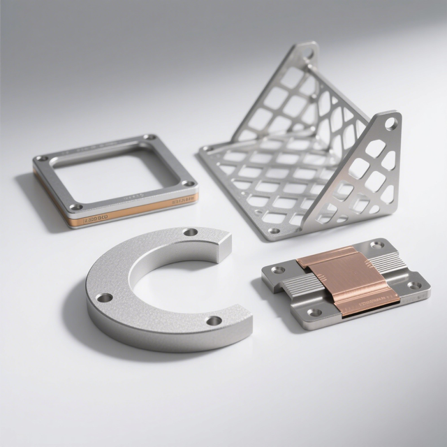 Precision Stamping Services Custom Metal Bezel Stamping Bezels Glass Retainers Front Panel Frames for Electronics