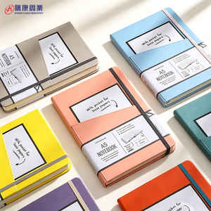 Cuaderno A5 de Tapa Dura con Cubierta de PU y Bolsillo para Papel Suelto, Notas de Reuniones, Planificación Diaria, Uso en Oficina, Organizador de Tareas, Aspecto Premium - Product Image 1