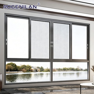 Ventanas Corredizas <span class=keywords><strong>de</strong></span> Aluminio Estilo Americano Rogenilan, 3 Paneles, Vidrio Aislante, con Rotura <span class=keywords><strong>de</strong></span> Puente Térmico, en <span class=keywords><strong>Venta</strong></span> - Product Image 5